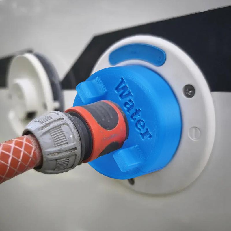 RV Motorhome Water Inlet Convenient Freshwater Fill Hose Adapter Connector For Trailer Carvan Camper