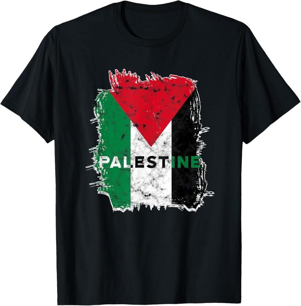 Palestine Men Women Gaza Free Palestinian Palestina Unisex T-Shirt XXL