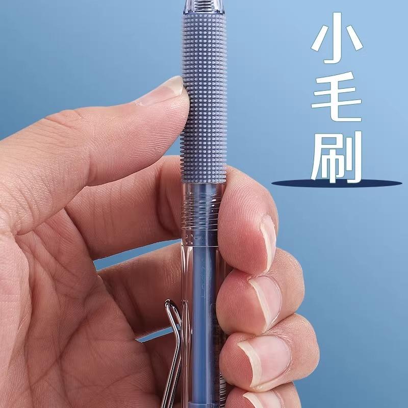 Bolígrafo de Gel M&G 0.5 mm, negro, agarre antideslizante, papelería para estudiantes y oficinas, tinta de secado rápido