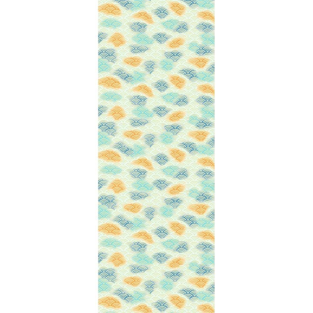 Hamamonyo Tenugui Hand Kasumi Seigaiha (Japanese Towel) - (wave Pattern)