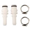 1/2pcs Hose Connector Stem For Karcher Models For Puzzi 100/ 200/ 8/1- 44430190 Replacement Accessories