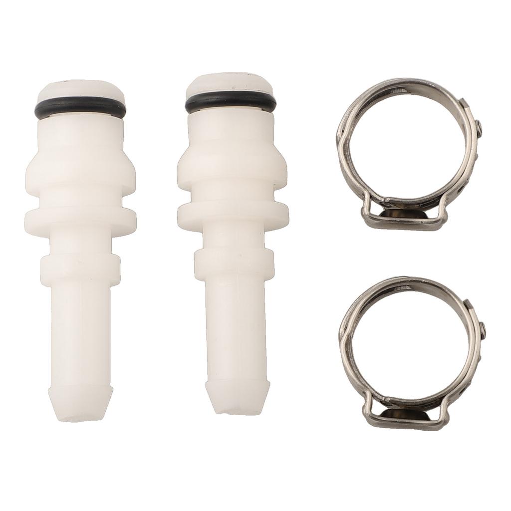 1/2pcs Hose Connector Stem For Karcher Models For Puzzi 100/ 200/ 8/1- 44430190 Replacement Accessories