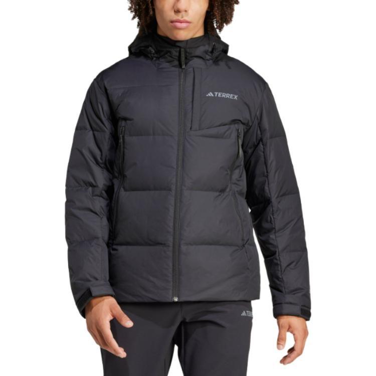 Adidas Terre XPLORIC GOOSE DOWN JACKET Down Jacket Men's Black IX5621