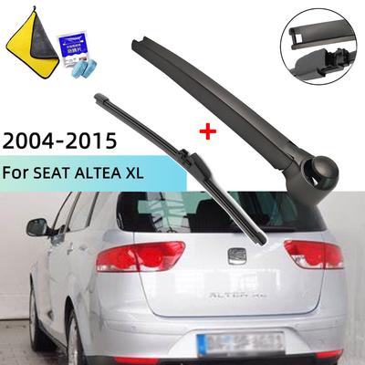 Fits For  SEAT ALTEA XL 2004--2015 Rear Windscreen Wiper Blade Wiper Arm Windscreen Windshield Wipers Brushes Cleaning Accessori