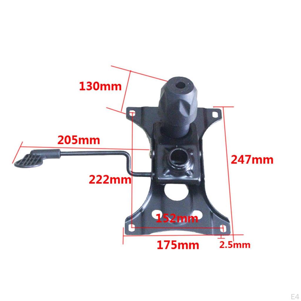 Base Replacement for Heavy Duty Office Chair Tilt Control Mechanism