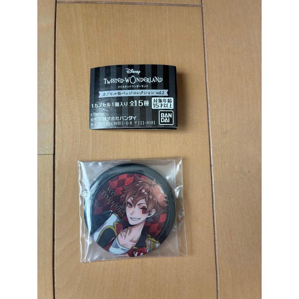 Used Tzuyusted-Wonderland Can Badge Ace Trappola