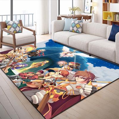 Tapis de jeux Ragnarok en ligne, paillasson de cuisine, d'entrée, de chambre à coucher, décoration de sol, de salon, de salle de bain, antidérapant