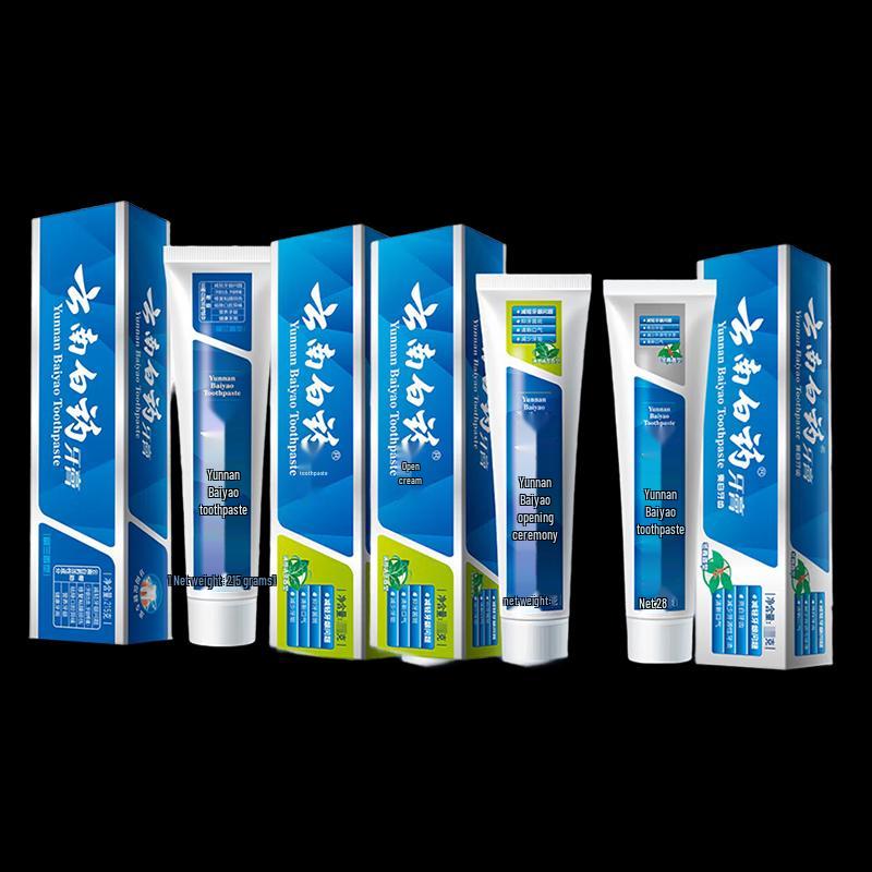 Yunnan Baiyao Toothpaste Multi-Flavor Pack