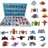 24 Sztuki Sea Eater Bloop Gran Maja Figurka Mini 2,5-5 cm Model Gry Eksploracja Głębin Morskich Figurki Potworów z Głębin Morskich PVC Prezent Urodzinowy