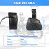 1 Pair Password Lock /Single Snap Lock Motorcycle Side Bags Motorbike Modified Riding Bag PU Leather Luggage Hanging