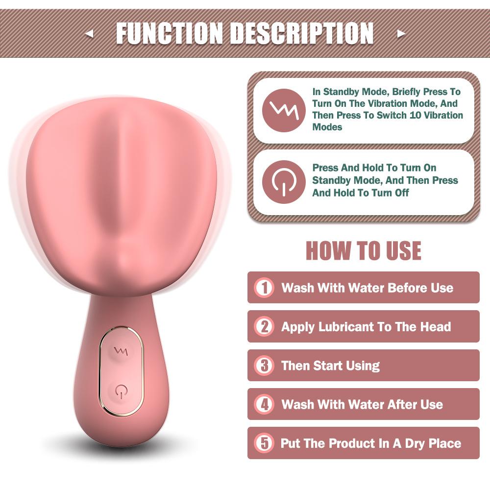 Sex Toy for Clitoral Stimulator Mini Vibrator with 10 Vibrating Modes Sex Novelties Clit Vibrator for Female Pleasure Quiet Egg G Spot Nipple Vibrator