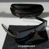 Occhiali da sole da uomo, Carrera Ruthenium Pilot Occhiali con lente sfumata + scatola