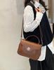 High Quality Top Layer Cowhide Handbag for Women | Genuine Leather Crossbody Shoulder Bag & Top Handle Bag Vintage Lock