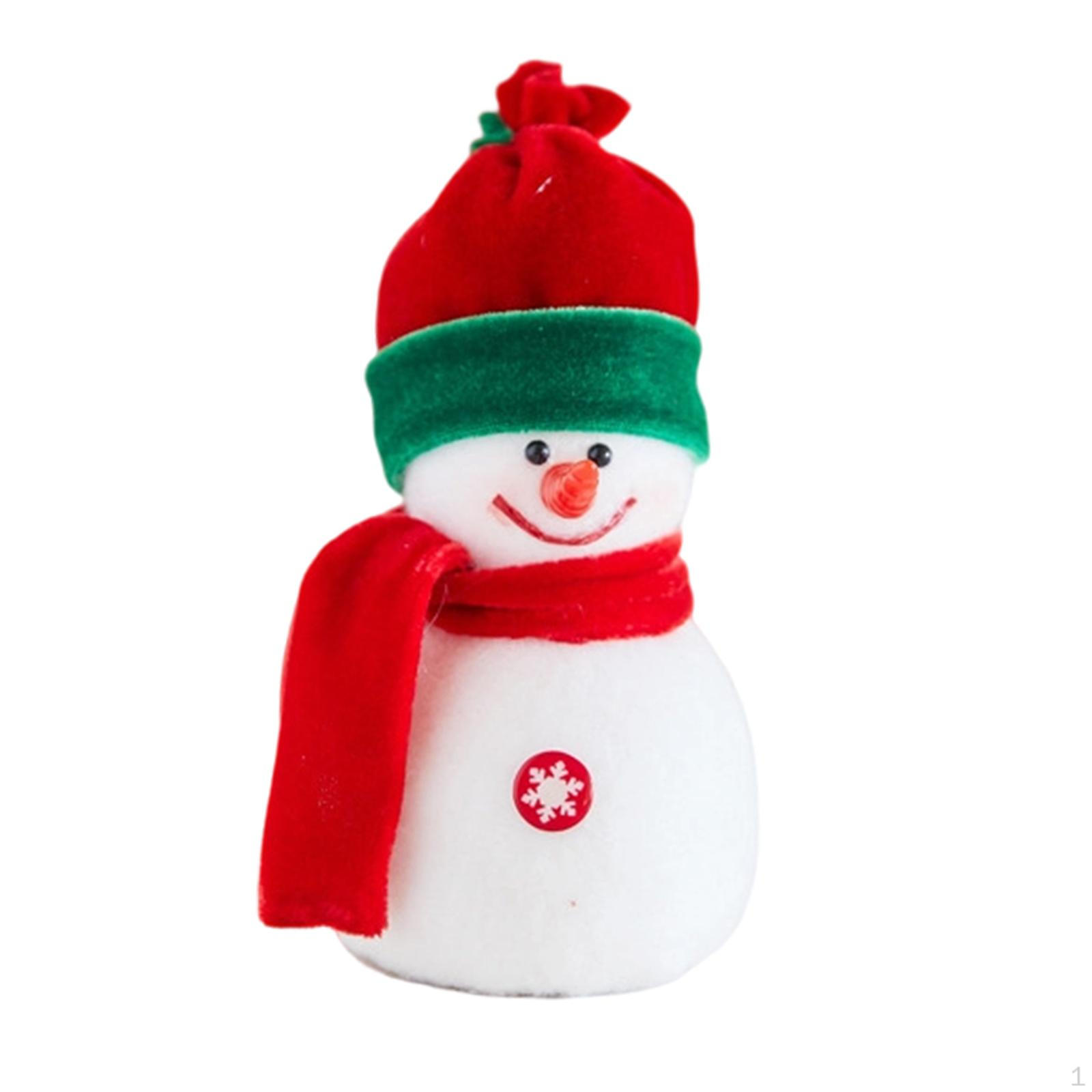 

Snowman Christmas Decoration for Home Kitchen Bedroom Winter 14cmx7cmx7cm