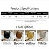 Accessory PU Leather Shoulder Bag Square Bag Zipper Crossbody Bag Versatile Lightweight Handbag Outdoor