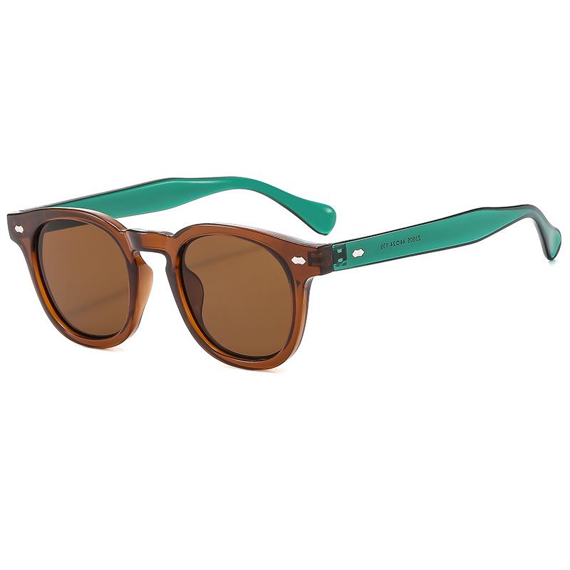 

High-End Outdoor Oval Frame Anti-UV Sunglasses