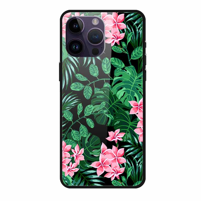 Tempered Glass Case For iphone 15 Pro Max Case Soft TPU Bumper Hard Glass Back Cover For iphone 16 Pro Max Phone Case 16Pro Max