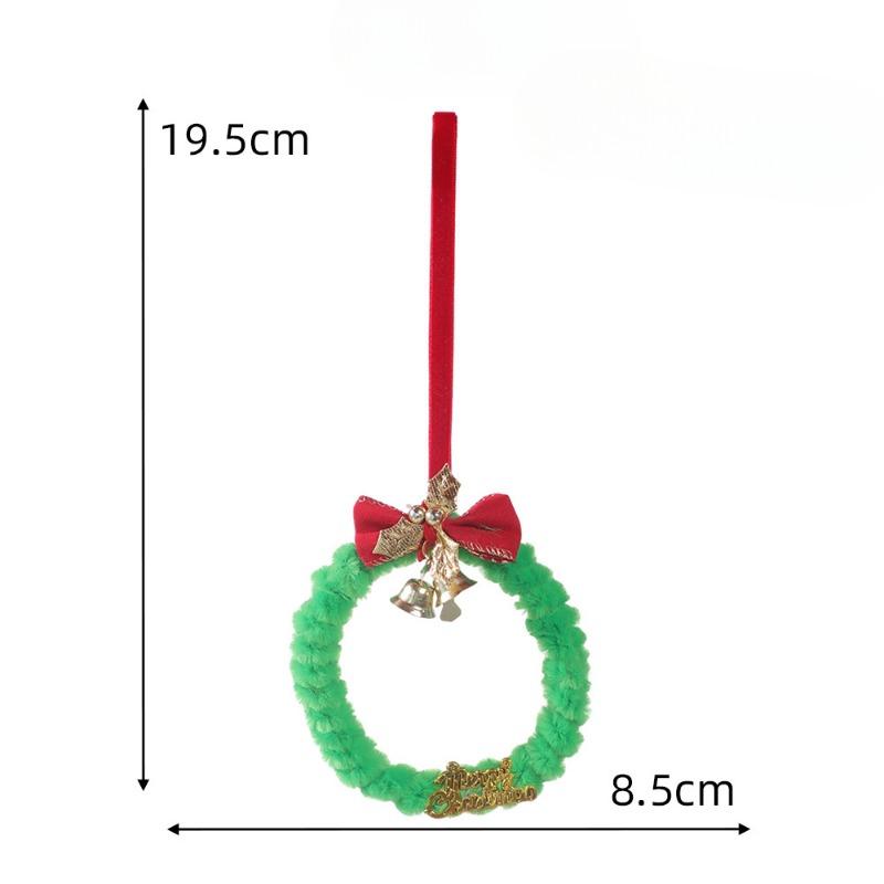

Рождественские украшения: Мини Зеленые Круглые Настенные Подвески Подвески на Дверь Банты Колокольчики Плюшевые Подвесные Кольца Маленькие Цветочные Кольца MERRYCHRISTMAS style