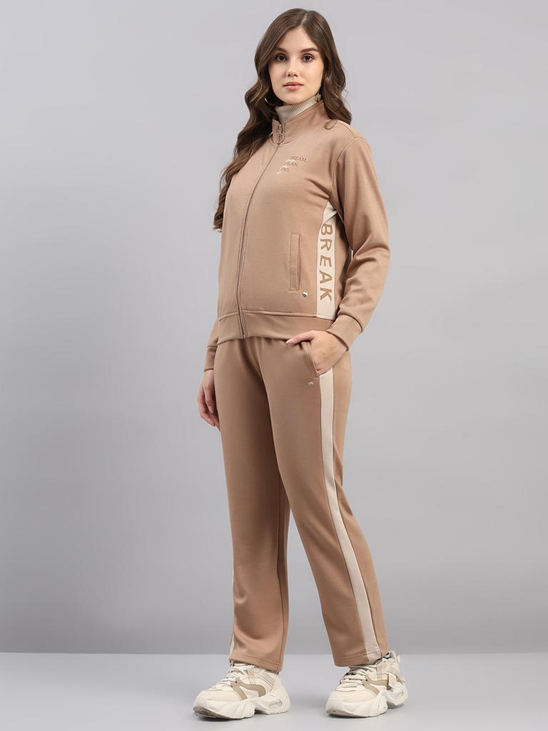 MONTE CARLO Womens Regular Fit Printed Tracksuit