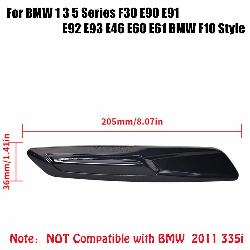 LED Boční obrysová světla Blikač Směrové světlo Sekvenční Blatníkové indikační světlo Pro BMW 1 3 5 Řadu F30 E90 E91 E92 E93 E46 E60 E61
