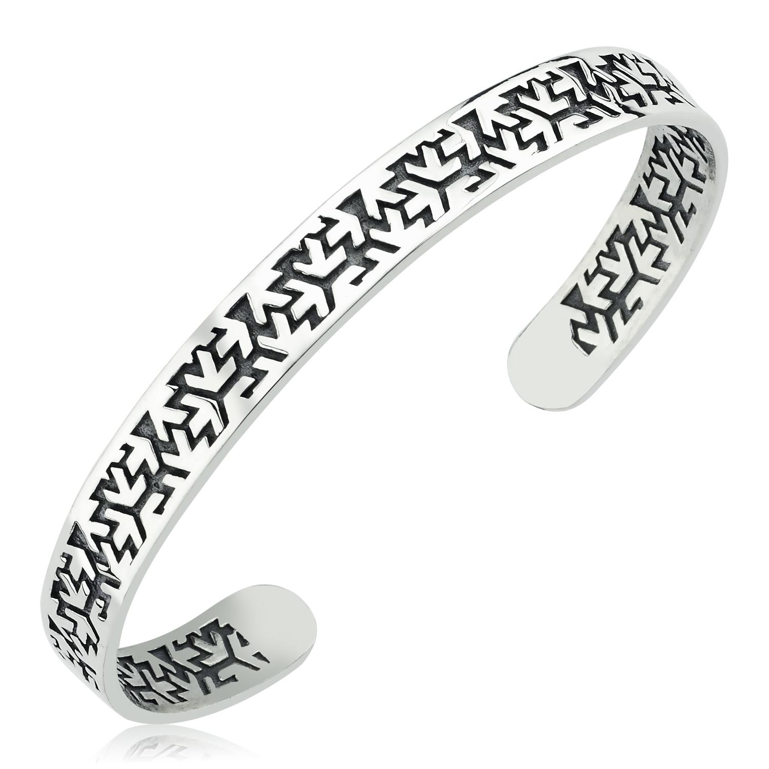 

Браслет New Fall 18cm серебряный