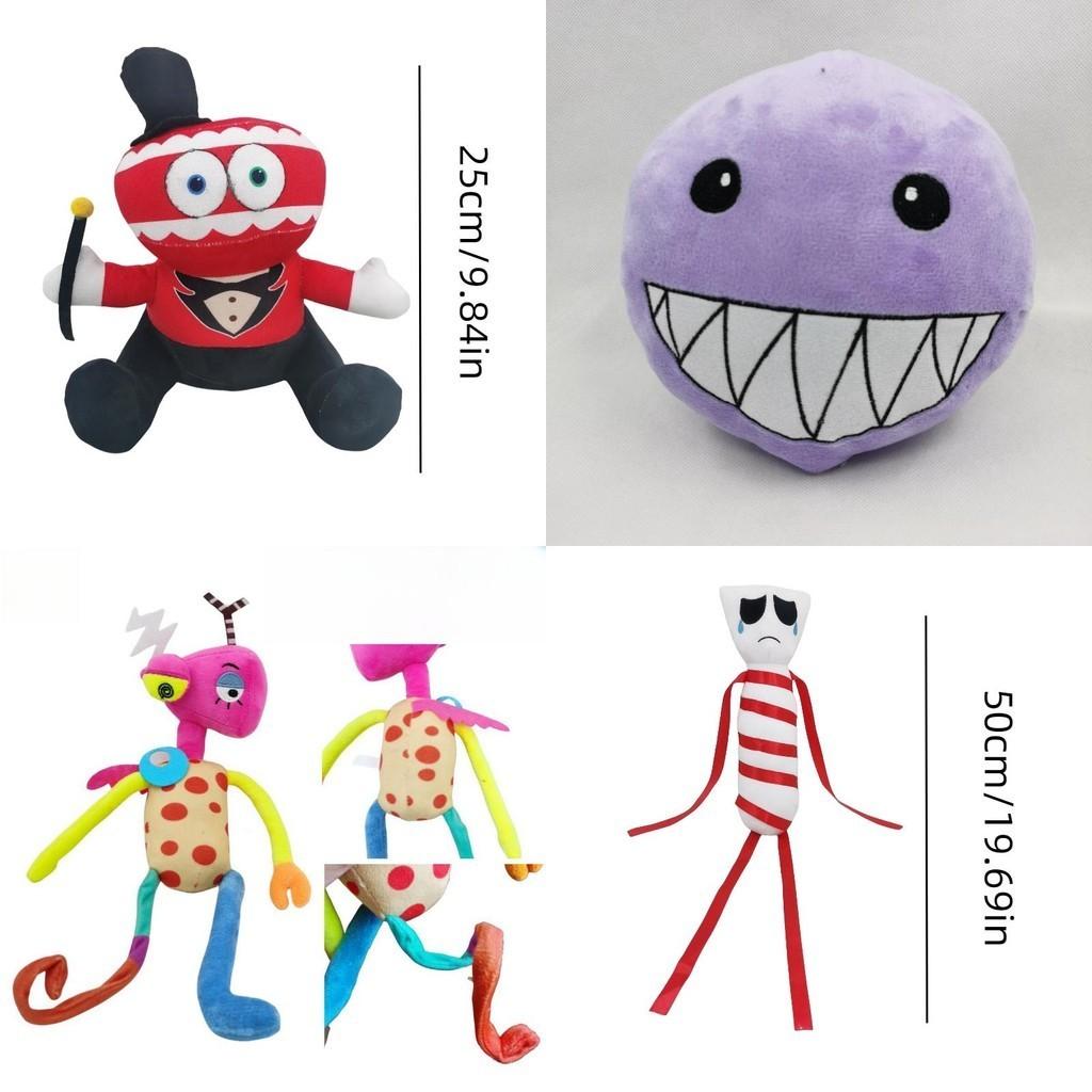 Weich und kuschelig Der Erstaunliche Digitale Zirkus Plüsch Magischer Zahlenzirkus Hase Clown Spielzeug Moderator 25cm