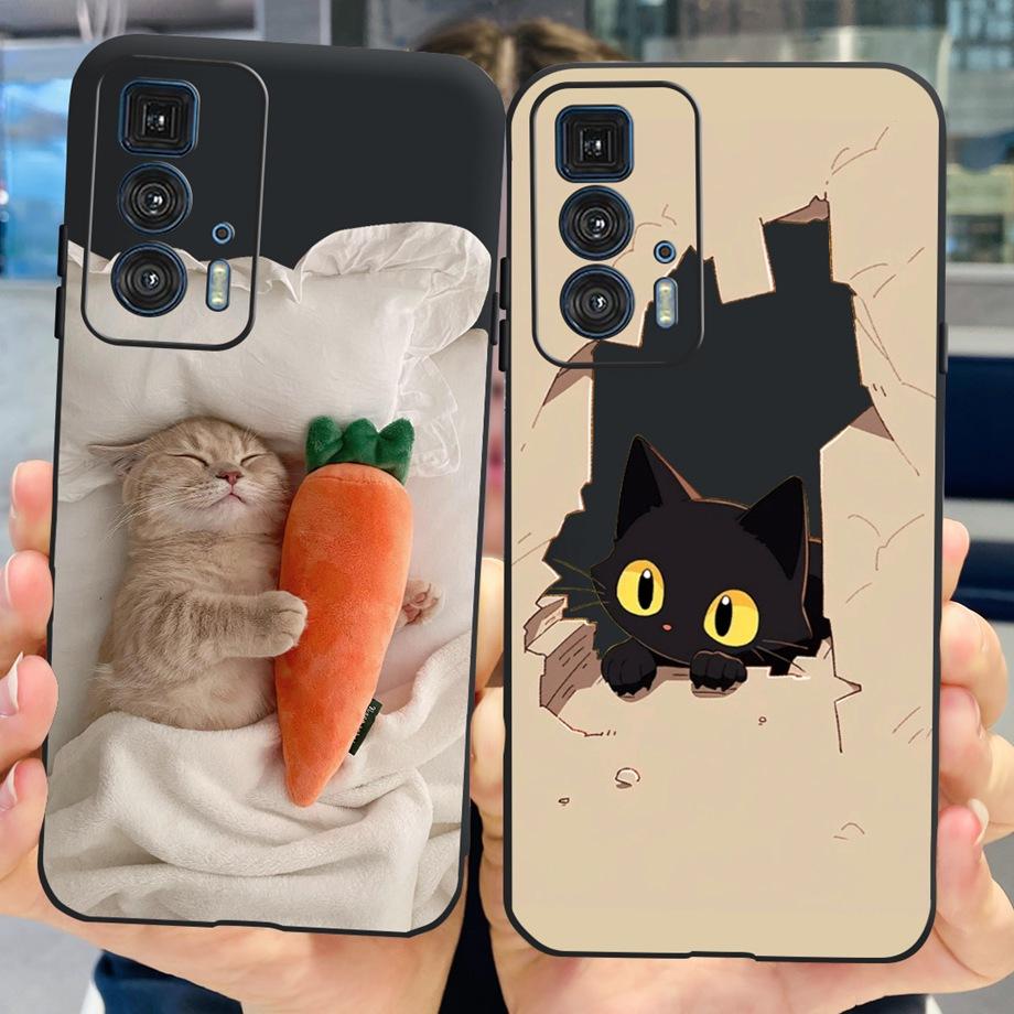 For Motorola Edge 20 Pro Back Cover Phone Case Soft Clear Silicone Shockproof Protection Funda Coque For Motorola Edge 20 Capa