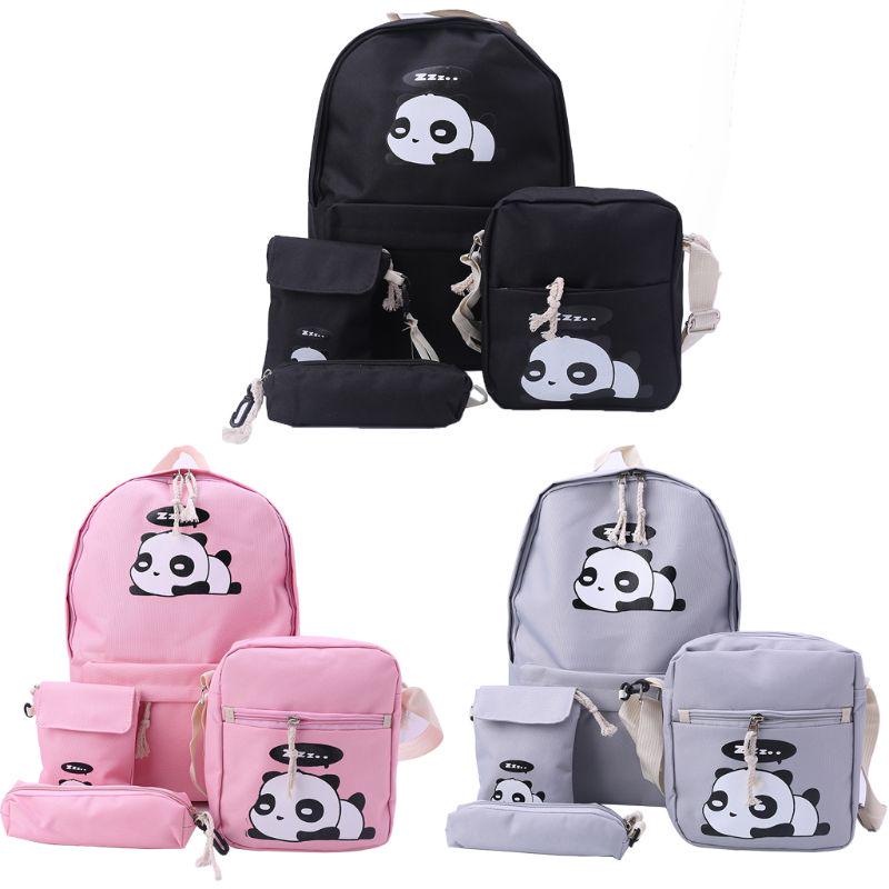 panda print backpack