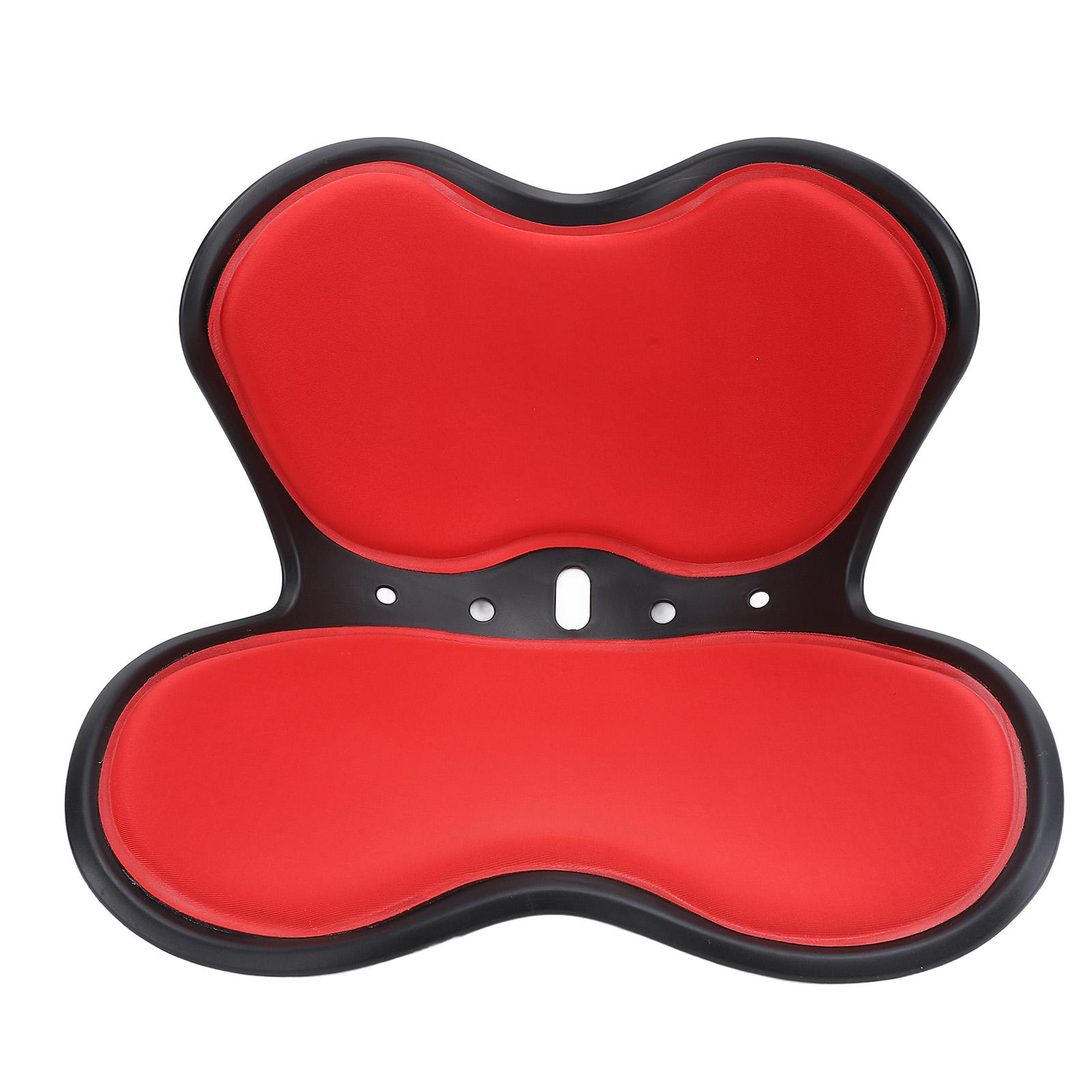 Эргономичное кресло с поясничной поддержкой для пола мягкое дышащее офисное кресло с сиденьем в форме лепестка спинка и красный 10879₽