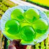 Large Squeeze Toy Simulated Tea Balls Slow Rebound Plastic Stress Relief Decompressing Pinch Toy Portable Novelty Gift for Anxiety
