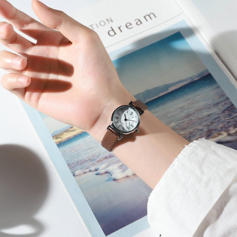 French Niche Exam Fine Watch Mori Female Student Simple Retro Literary Small Freshness College Style Temperament