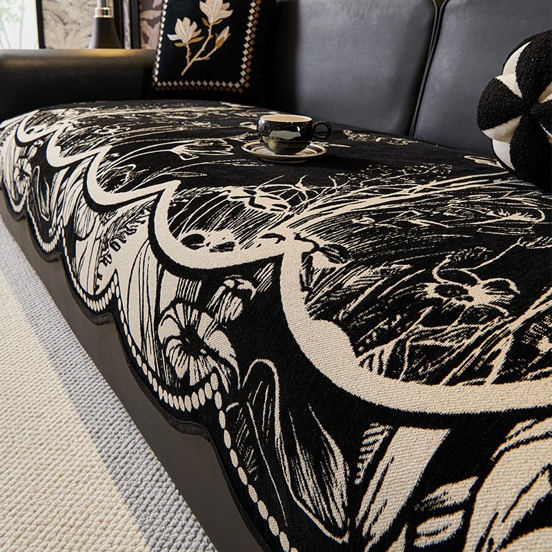 

Chenier Straight Row Sofa Seat Cushion, Universal In All Seasons, Non-Slip Sofa Cover Cover New Special-Shaped Sofa Cushion 90*90cm