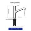 JOMOO Silver Pull-Out Bathroom Basin Faucet
