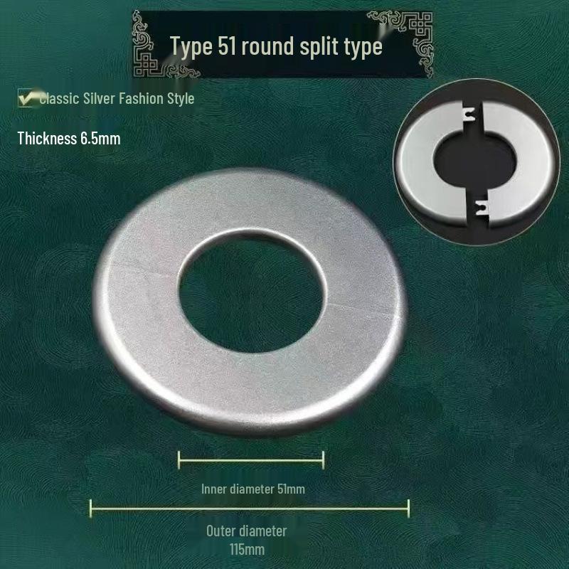 Self-Adhesive Decorative Wall Hole Cover for Faucets and Air Conditioners