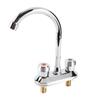 2 Handle Bathroom Faucet Water Saving Hot Water Centerset Bathroom Faucet for Kitchens Bath Basin