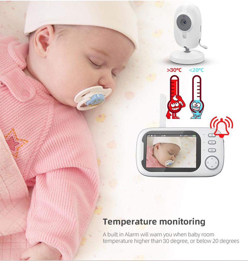 ABM600 3.5-inch Digital Baby Monitor