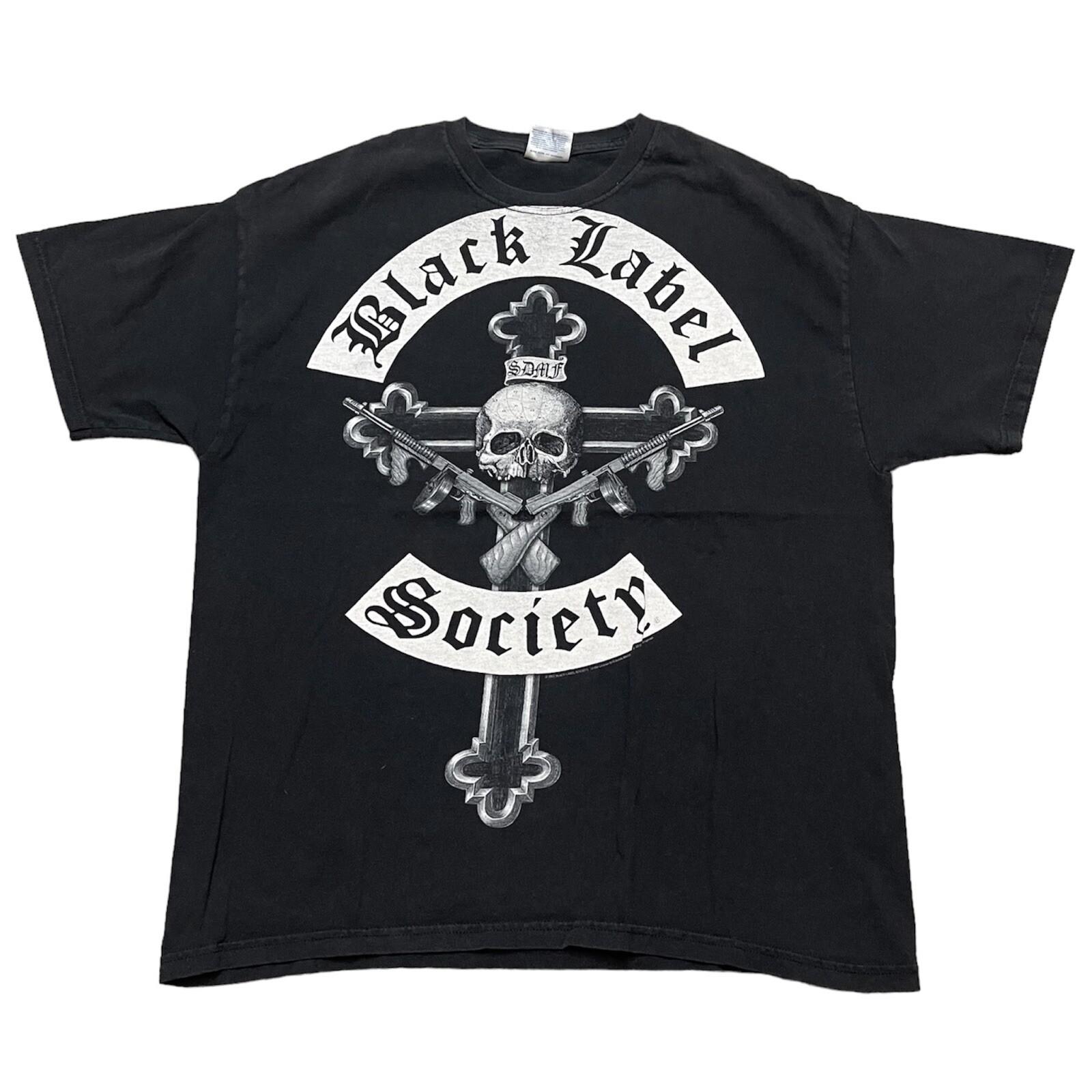 Vintage Y2K 00s Black Label Society Zakk Wylde Metal Rock Band Shirt Size XL XXXL
