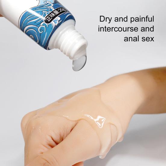 20g Body Lubricant Wide Application Easy To Apply Lightweight Pain Relieving Sex Lubricant for Gay