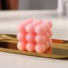 INS Rubik's Cube Aromatherapy Candle Home Fragrance Geometric Shape Ornament Creative Photography Ornament Lasting Flavor