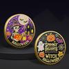 Halloween Souvenir Coin Halloween Collectible Novelty Coin Fantasy Art Collectibles For Kids Collectors Desktop Cabinet Shelf