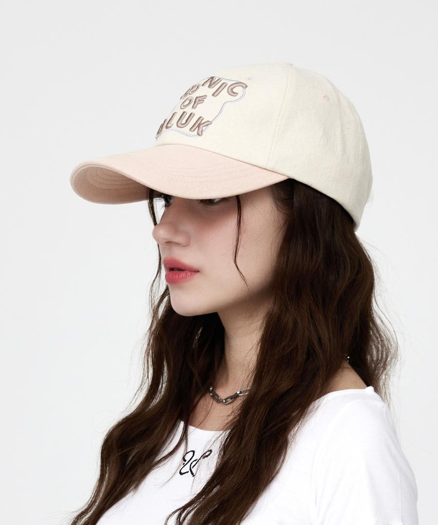 ULUK Iconic Mix Ball Cap_Peach