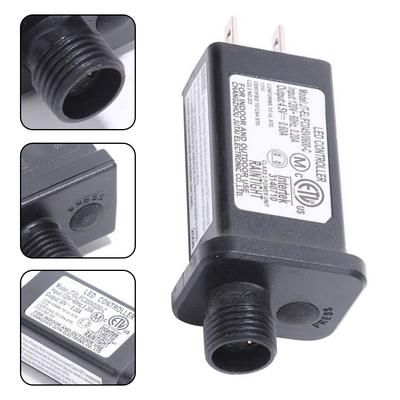 LED Tündérfény Hálózati Adapter Transzformátor Vízálló 5V-tól 30V-ig Használathoz