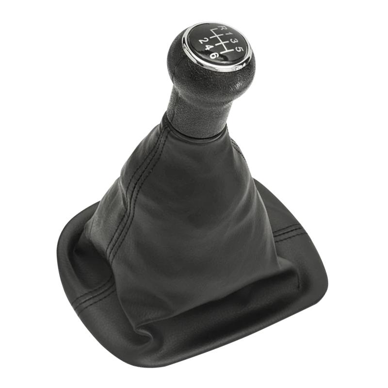 6 Speed Car MT Gear Shift Knob Lever Stick Gaiter Boot Cover Collar For VW Passat B5 B5.5 1996-2005 Car Styling Accessories