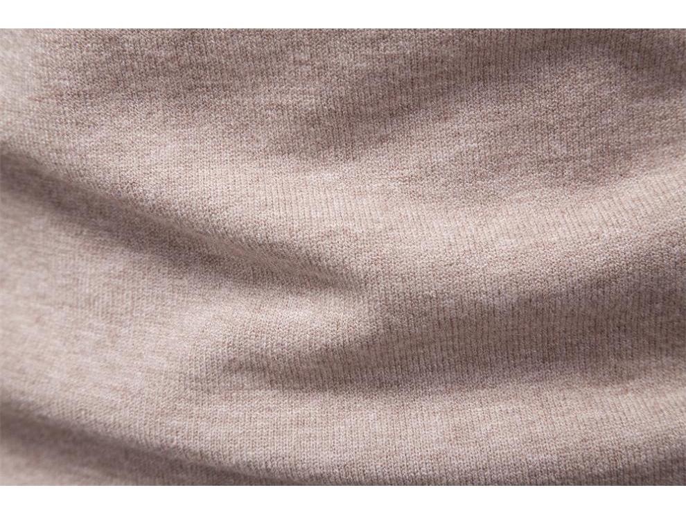 European Chic Men's High-Neck Sweater: Autumn/Winter 2025 Light Luxury Knitwear, High-End Base Layer