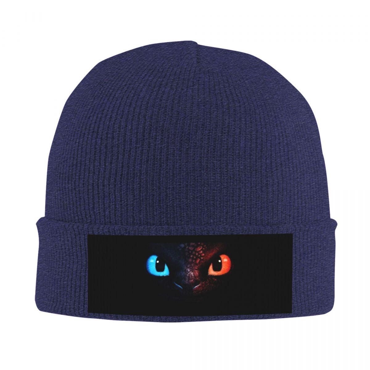 

Toothless Mask Warm Knitted Cap Hip Hop Bonnet Hat Autumn Winter Outdoor Beanies Hats for Men Women Adult