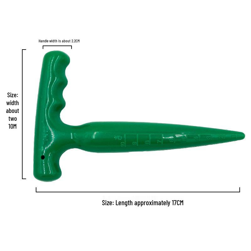 

Садовый пробойник для лунок для рассады с длинной ручкой и инструмент для посадки