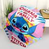 Stitch-Themen-Regenschirm mit automatischem Öffnen und Schließen, Helle Farbe, 8-Speichen, Tragbar, Geeignet für Männer und Frauen, Ein Perfektes Geschenk zu Weihnachten