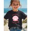 European Sizes Summer Girls' Casual And Comfortable Short-Sleeve T-Shirt , Perfect for Beach Outings And Everyday Outdoor Activities