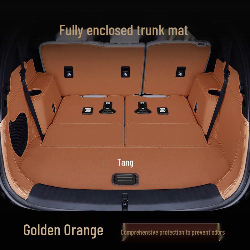Eco-Friendly Trunk Mat for BYD Tang DM/EV/DM-i/Glory Edition - Bumper Upgrade