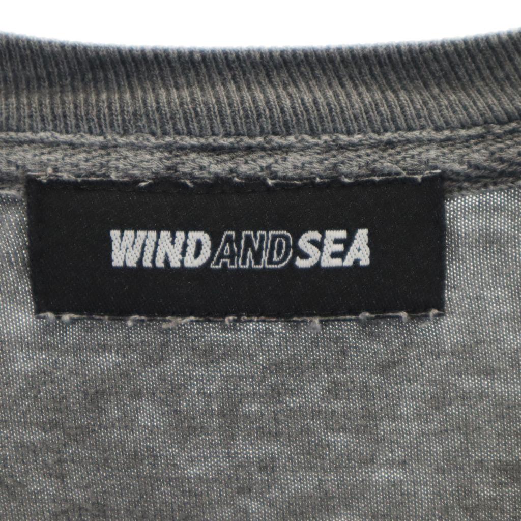 WIND AND SEA Long sleeve double-sided printing T-shirt Men's Used